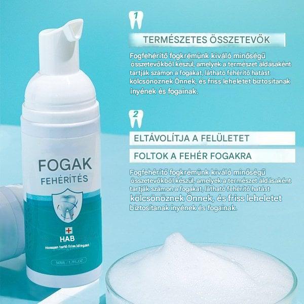 Fogtisztító mousse szájápolás 🦷✨✨
