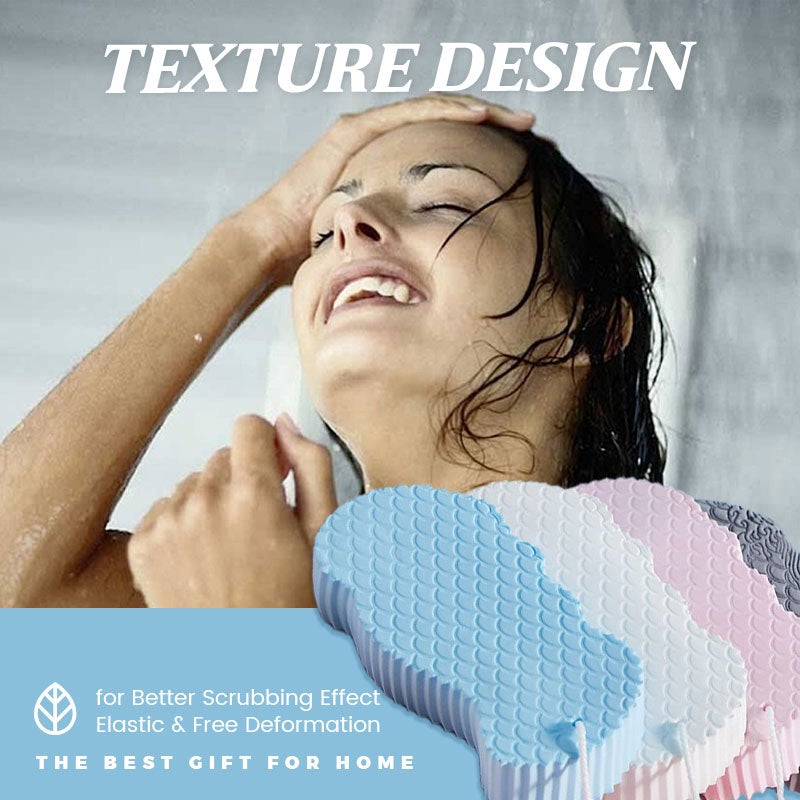 Szuper puha hámlasztó fürdőszivacs(Vásároljon 1et és kapjon 1et ingyen)