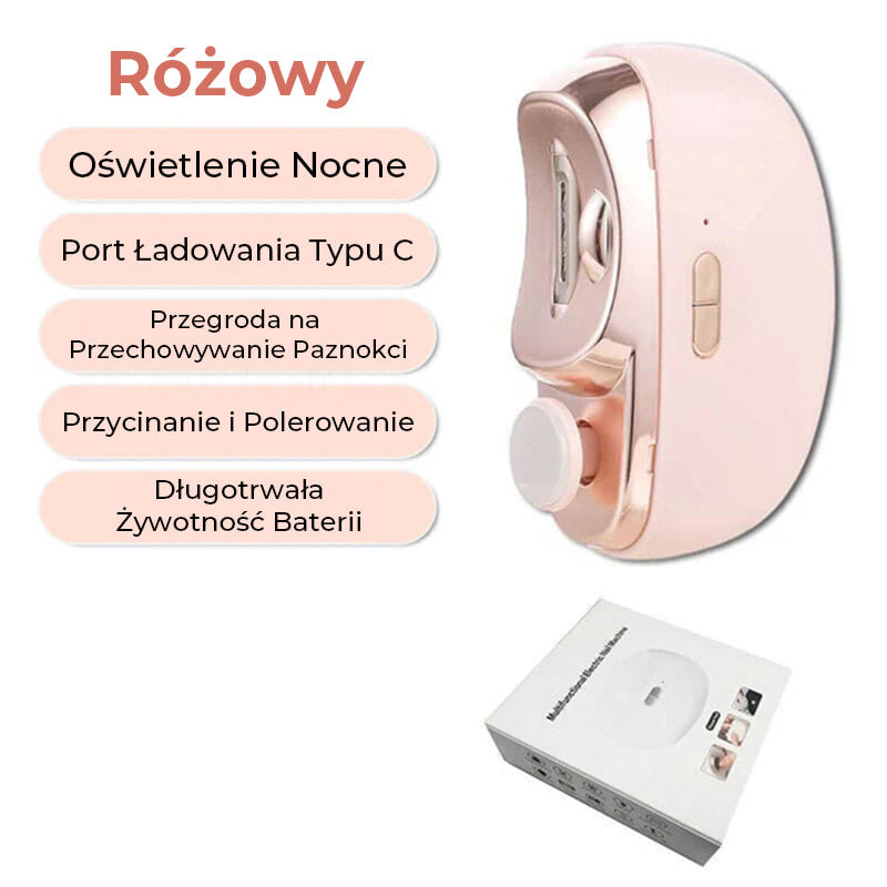 đ„2 az 1-ben MotorizĂĄlt polĂrozott automatikus körömvĂĄgĂłgĂ©pđ.