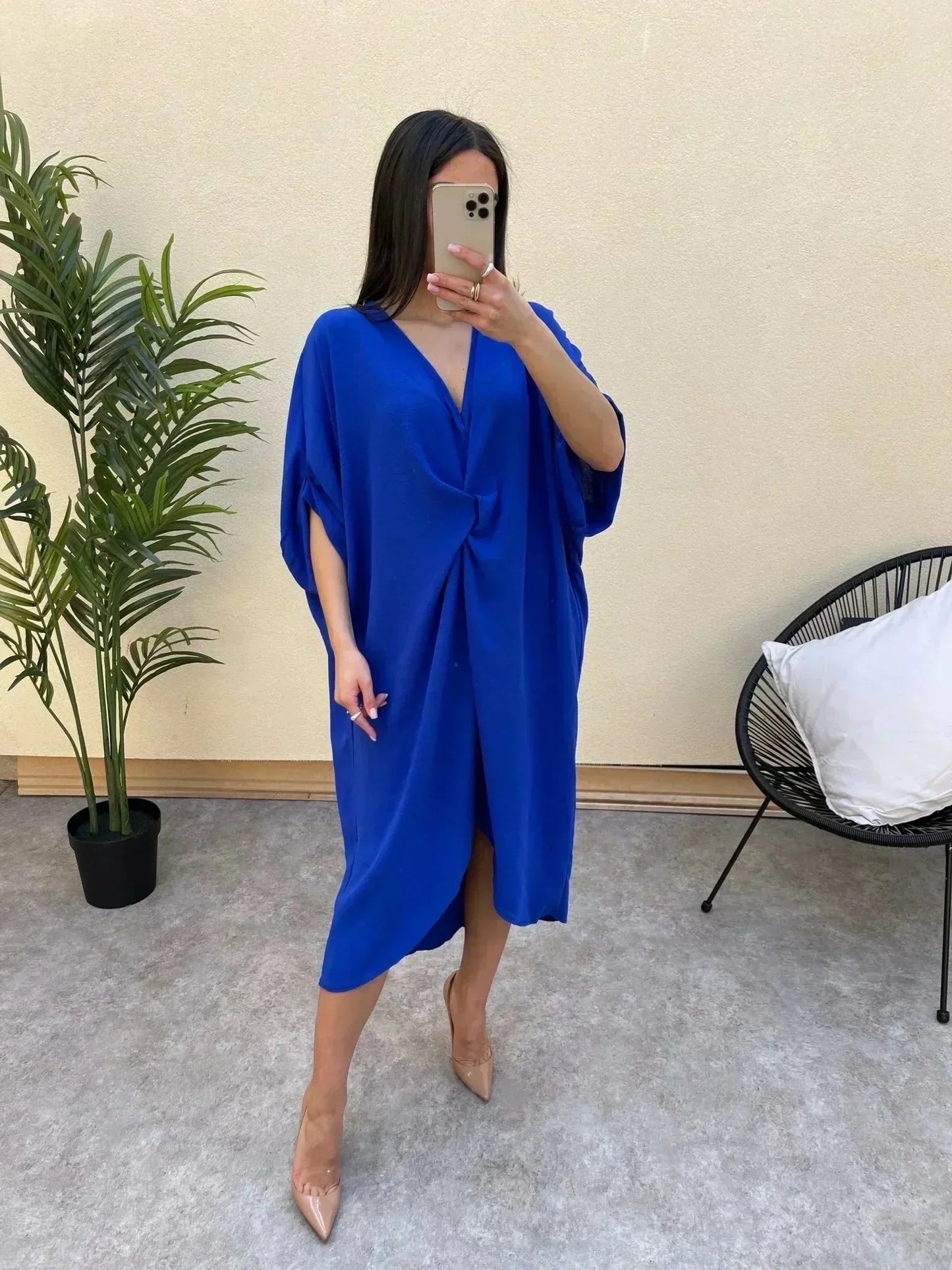 💖Könnyű és divatos sifon ruha