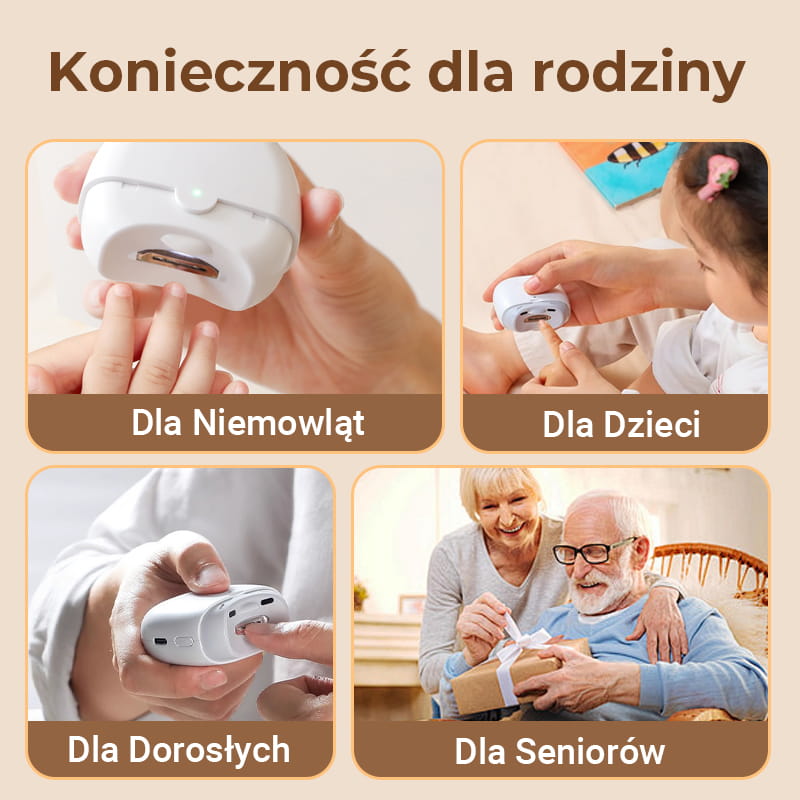 đ„2 az 1-ben MotorizĂĄlt polĂrozott automatikus körömvĂĄgĂłgĂ©pđ.