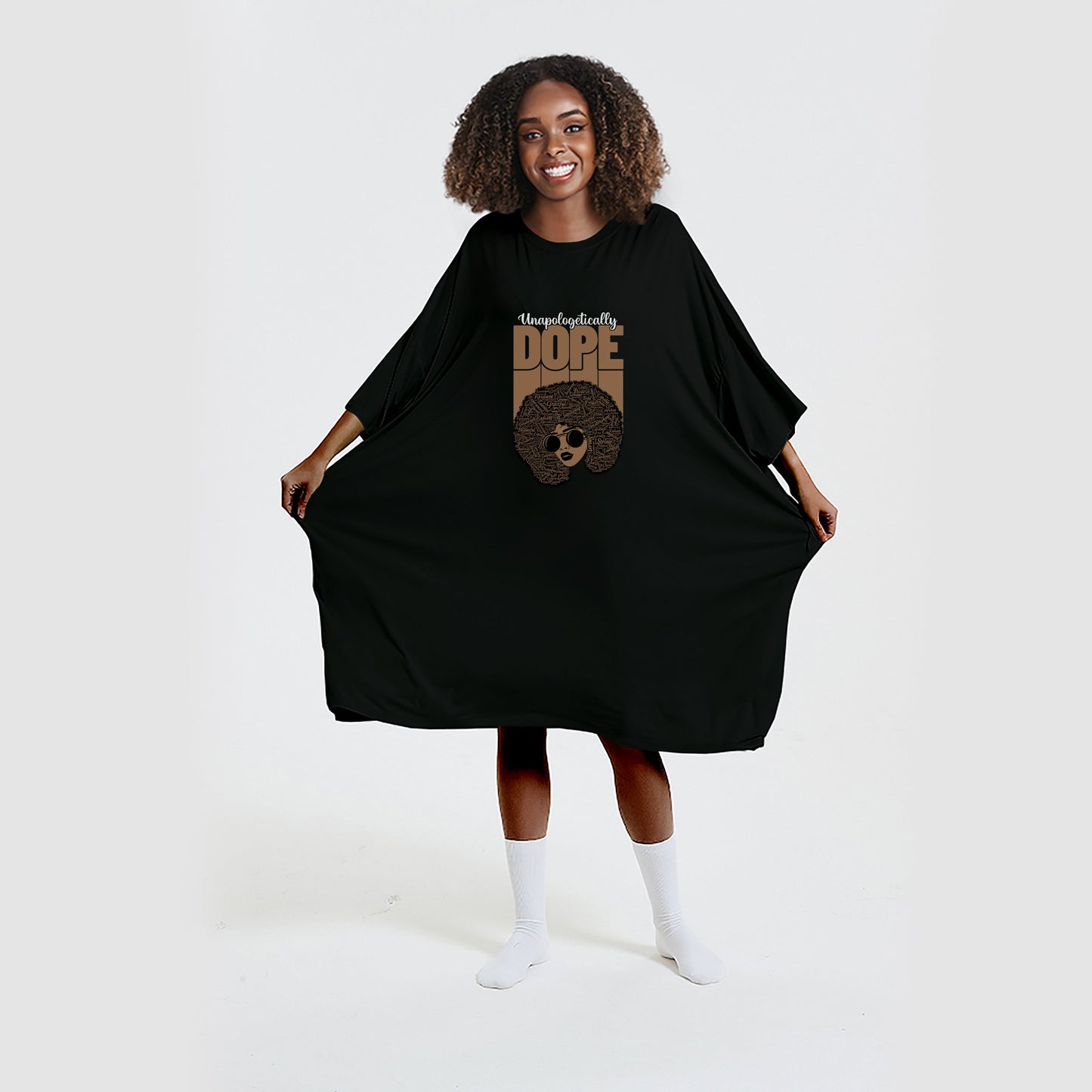 Nagy méretű bő hosszú póló (50-100 kg súlyú viselésre alkalmas)