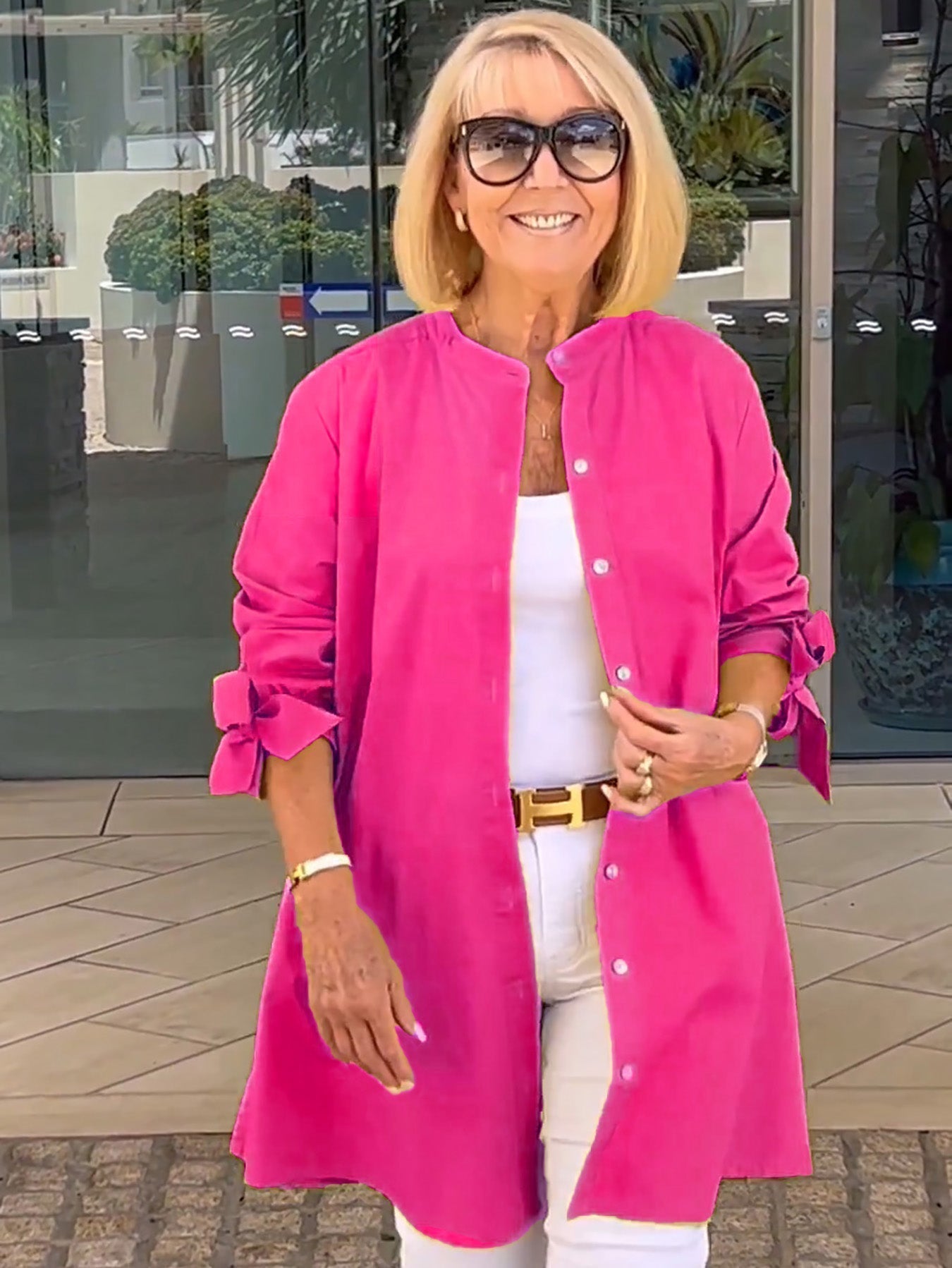 ✨Női pamut hosszú kabát