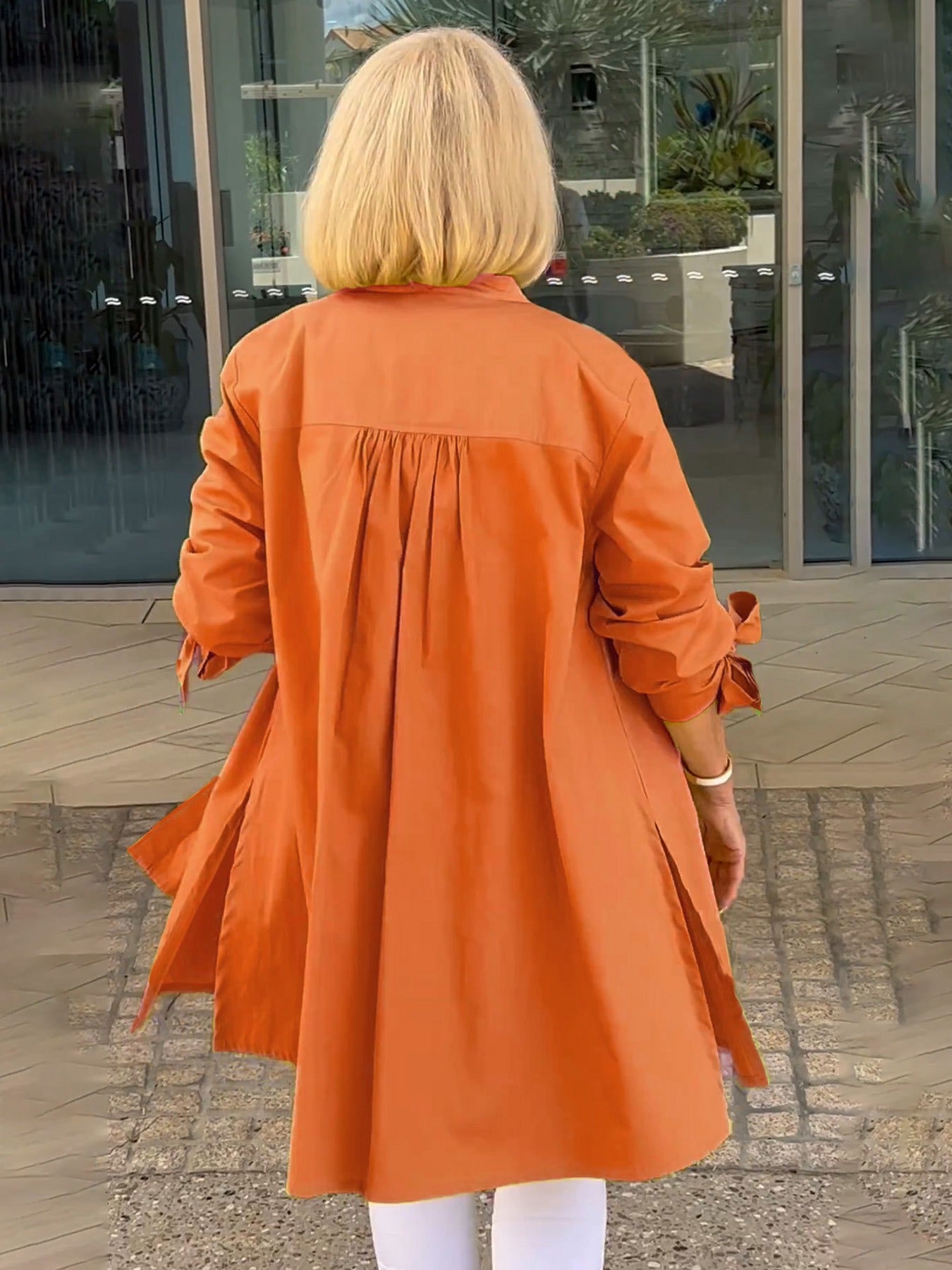 ✨Női pamut hosszú kabát