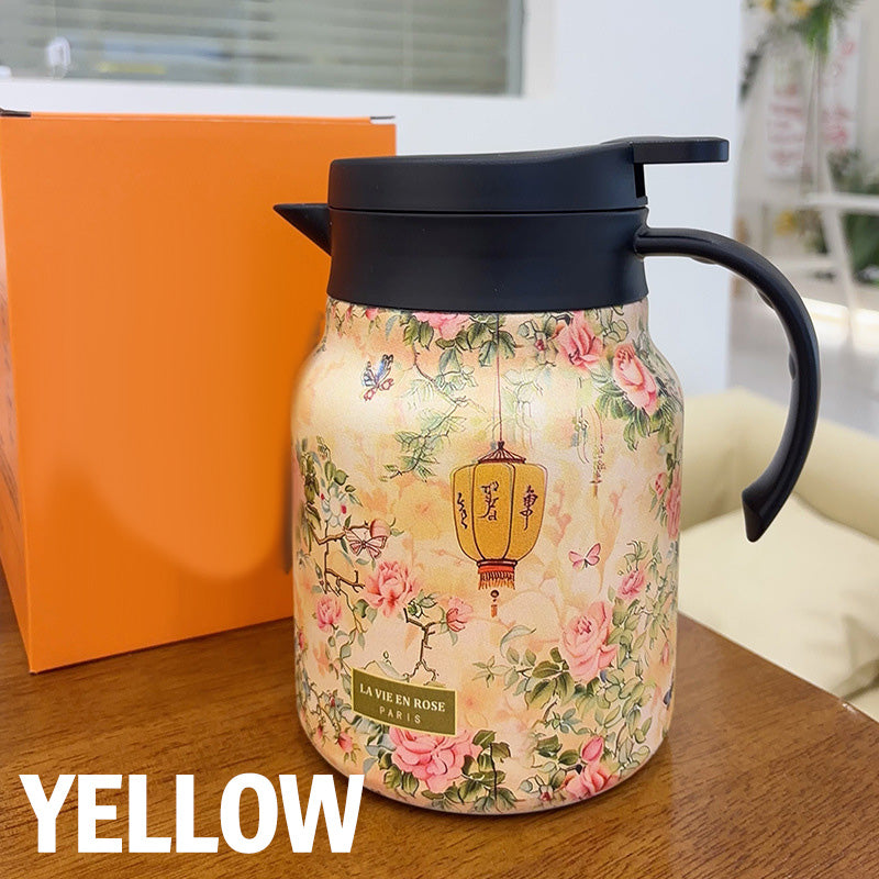 Vákuumszigetelt prémium 1000ml vízforraló szűrővel 🍵