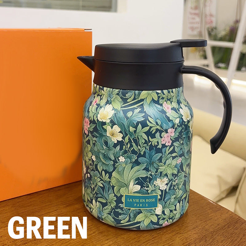 Vákuumszigetelt prémium 1000ml vízforraló szűrővel 🍵