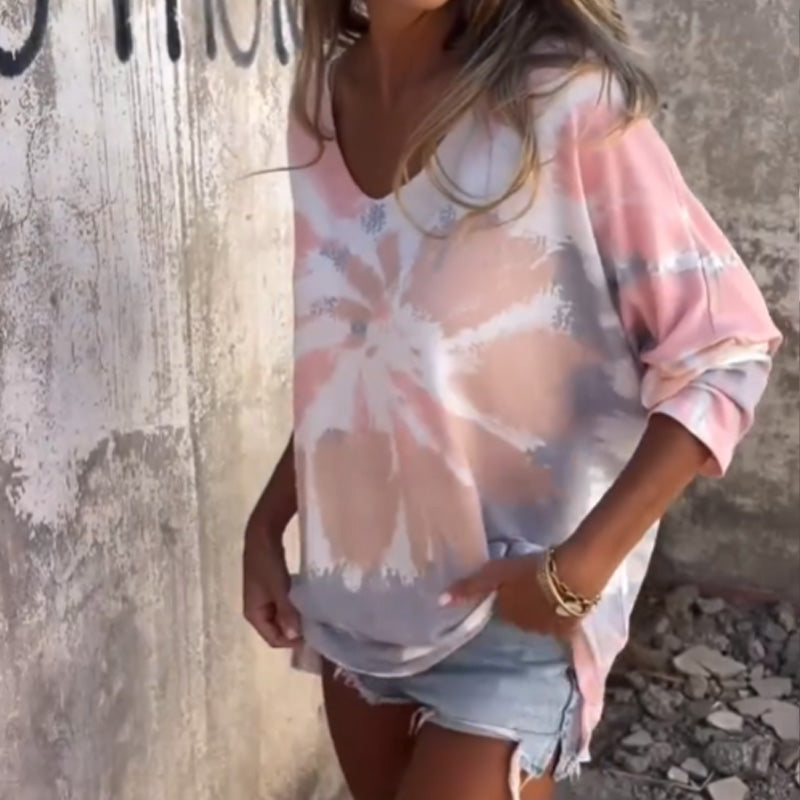 💖2025 Új kényelmes női V-nyakú felsők