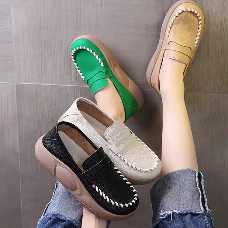 👟vastag talpú mokaszin női cipő