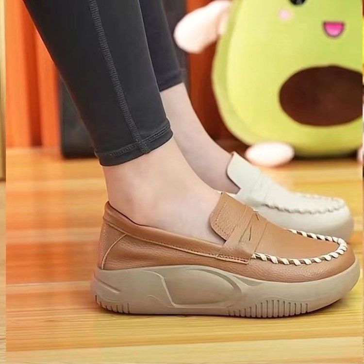 👟vastag talpú mokaszin női cipő