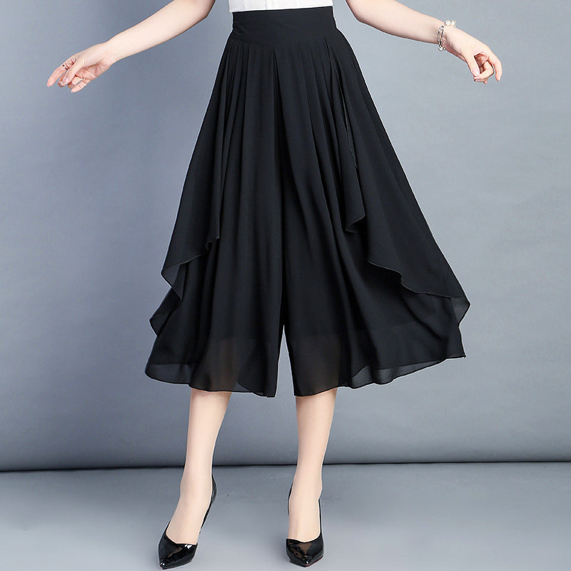 【M-3XL】👗 Női magas derekú sifonszoknya