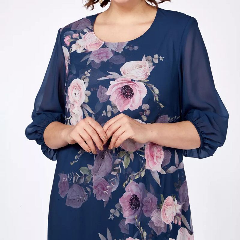 💝Elegáns nyomott ruha
