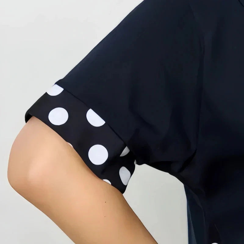 【M-4XL】Női nyári laza rövid ujjú nyomtatott A-vonalú ruhák🎀