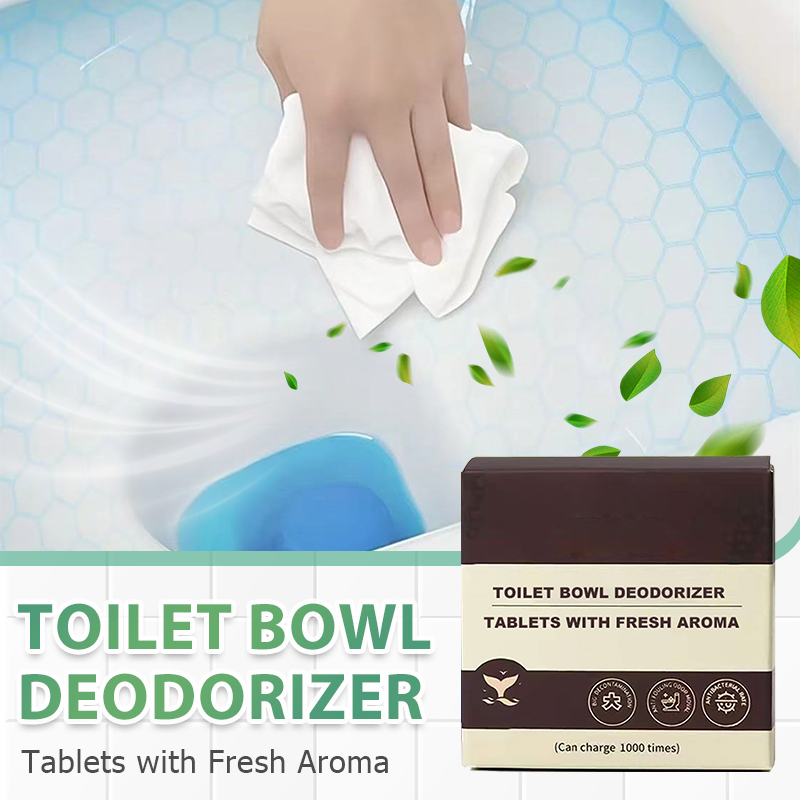 🌸 Vásárolj 2-t, kapj 1 ingyen! 🌸 WC Illatosító Tabletták Friss Aromával (1 tabletta = 3 normál tabletta) 🚽🧼