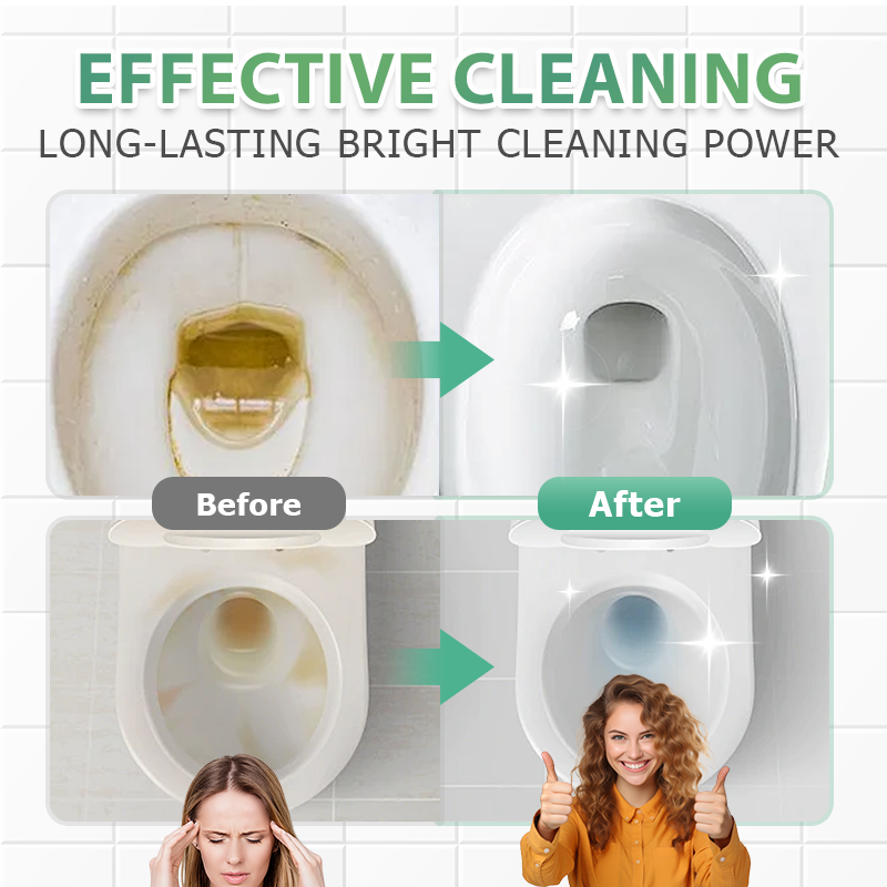 🌸 Vásárolj 2-t, kapj 1 ingyen! 🌸 WC Illatosító Tabletták Friss Aromával (1 tabletta = 3 normál tabletta) 🚽🧼