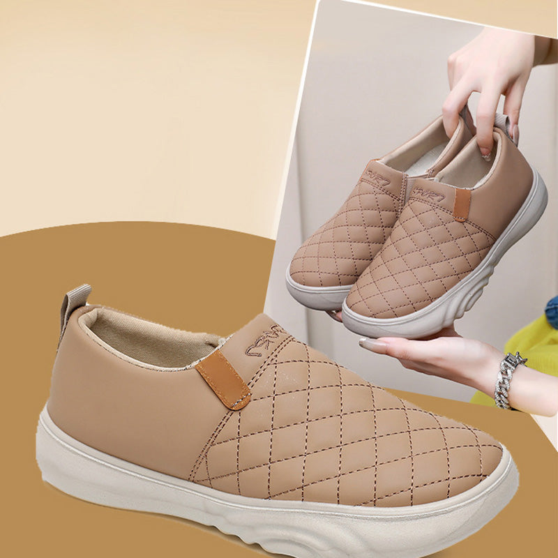👟Női Kényelmes Kerek Orrú Slip-On Cipők