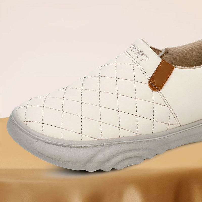 👟Női Kényelmes Kerek Orrú Slip-On Cipők