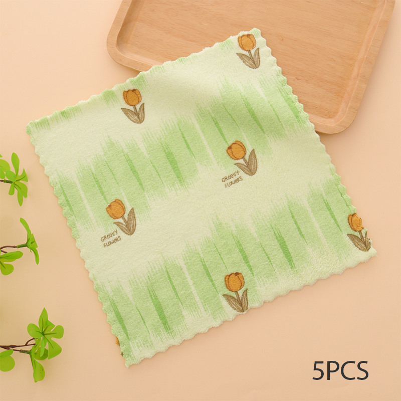 ✨Korall színű, nedvszívó, szöszmentes konyharuha