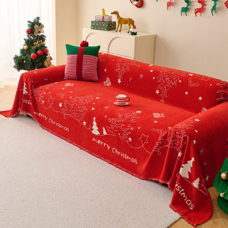 🎄Megfordítható karácsonyi kanapéhuzat