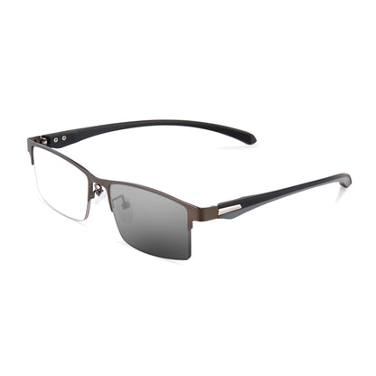 TITAN MULTIFOKALE LESERBRILLEN FOTOCHROMATISCH PROGRESSIVE DOPPELTE ANTI-BLAULICHT