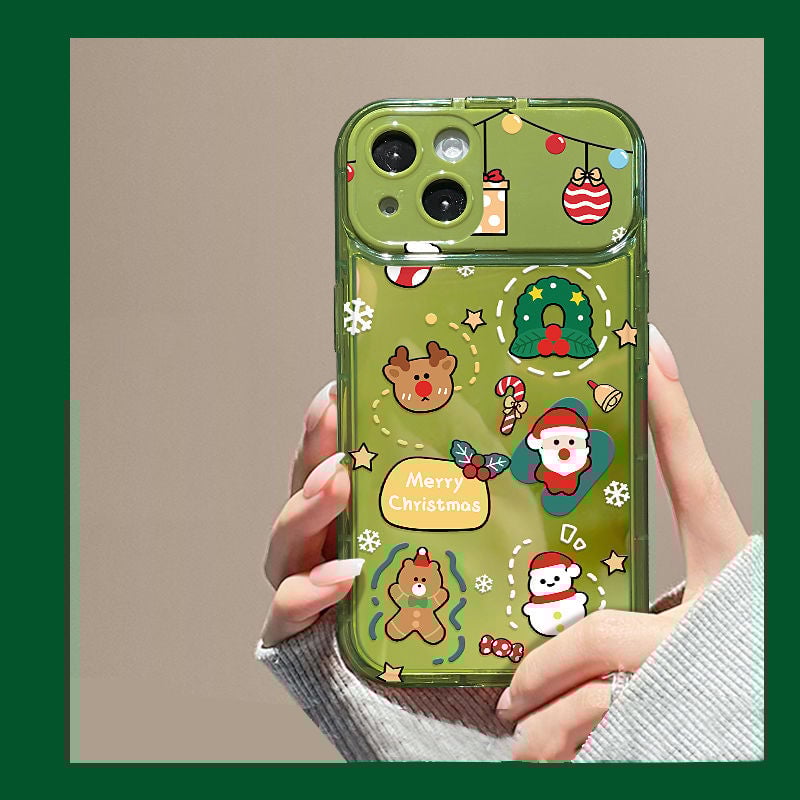 🎅📱 KARÁCSONYFA TÜKÖR TOK AZ IPHONE-HOZ