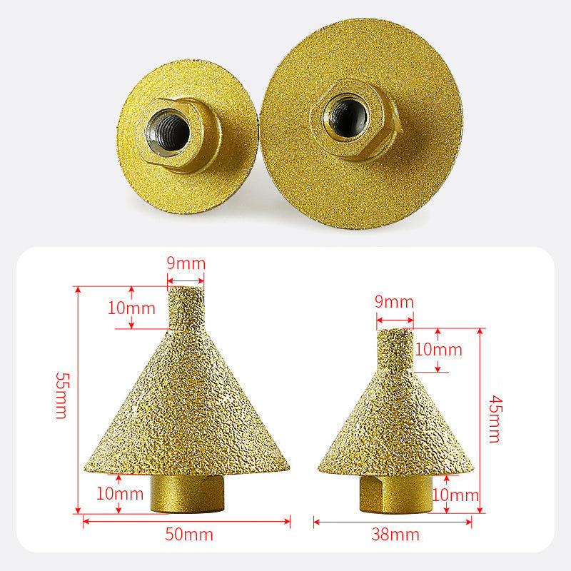 🎁Forró eladó 50% OFF⏳Diamond ferdítés Chamfer Bit a szögcsiszolókhoz