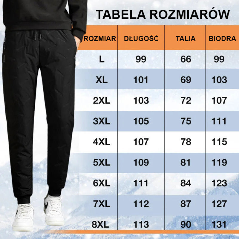 🔥Báránygyapjú meleg nadrág szélálló esőálló hideg nadrág húzózsinór alkalmi pamut nadrágok