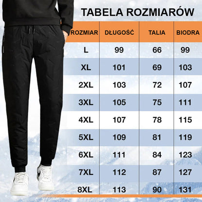 🔥Báránygyapjú meleg nadrág szélálló esőálló hideg nadrág húzózsinór alkalmi pamut nadrágok