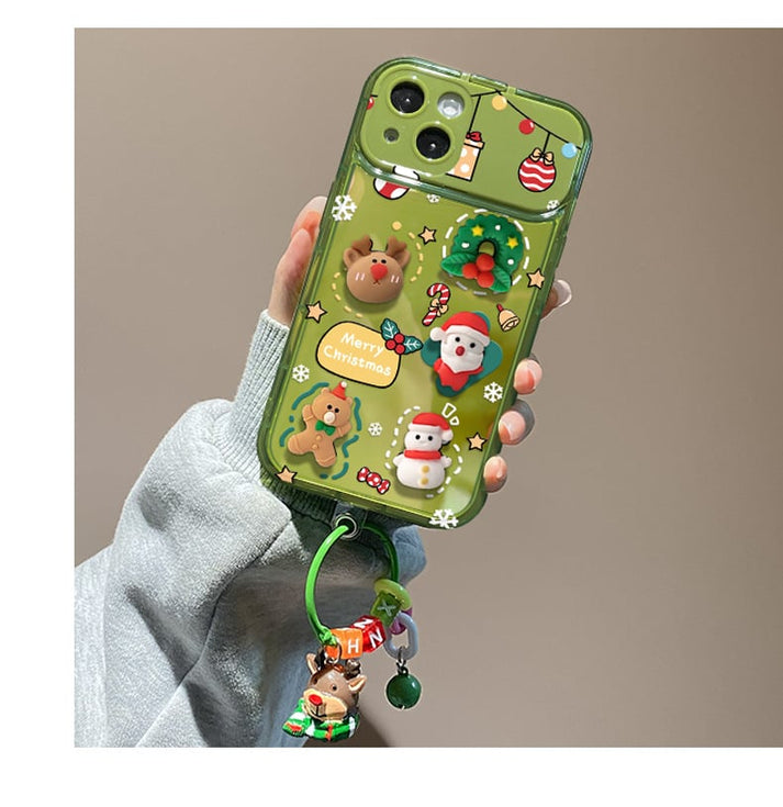 🎅📱 KARÁCSONYFA TÜKÖR TOK AZ IPHONE-HOZ