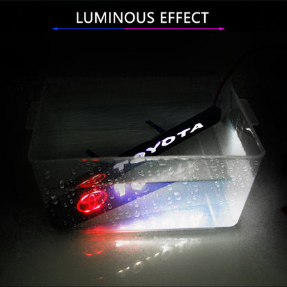 ✨Stílusos hangulat az autódban - LED logóvilágítás az első motorháztető közepén