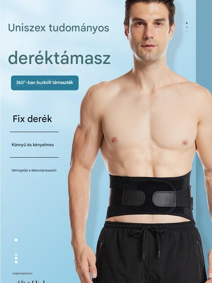 Ortopéd deréktámasztó öv - Csökkenti a hátfájást, a porckorongsérvet és támogatja a gerincet💪✨