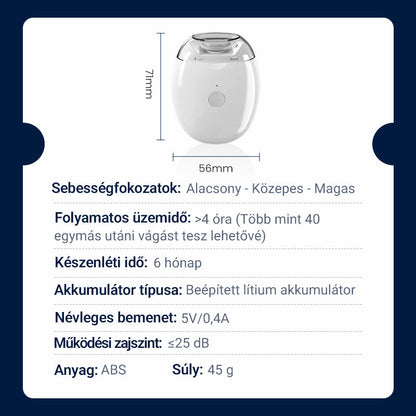 🎉Elektromos körömvágó