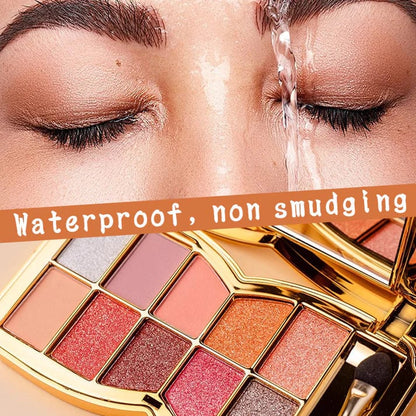 🔥🔥10 Colors Glitter Eyeshadow Palette