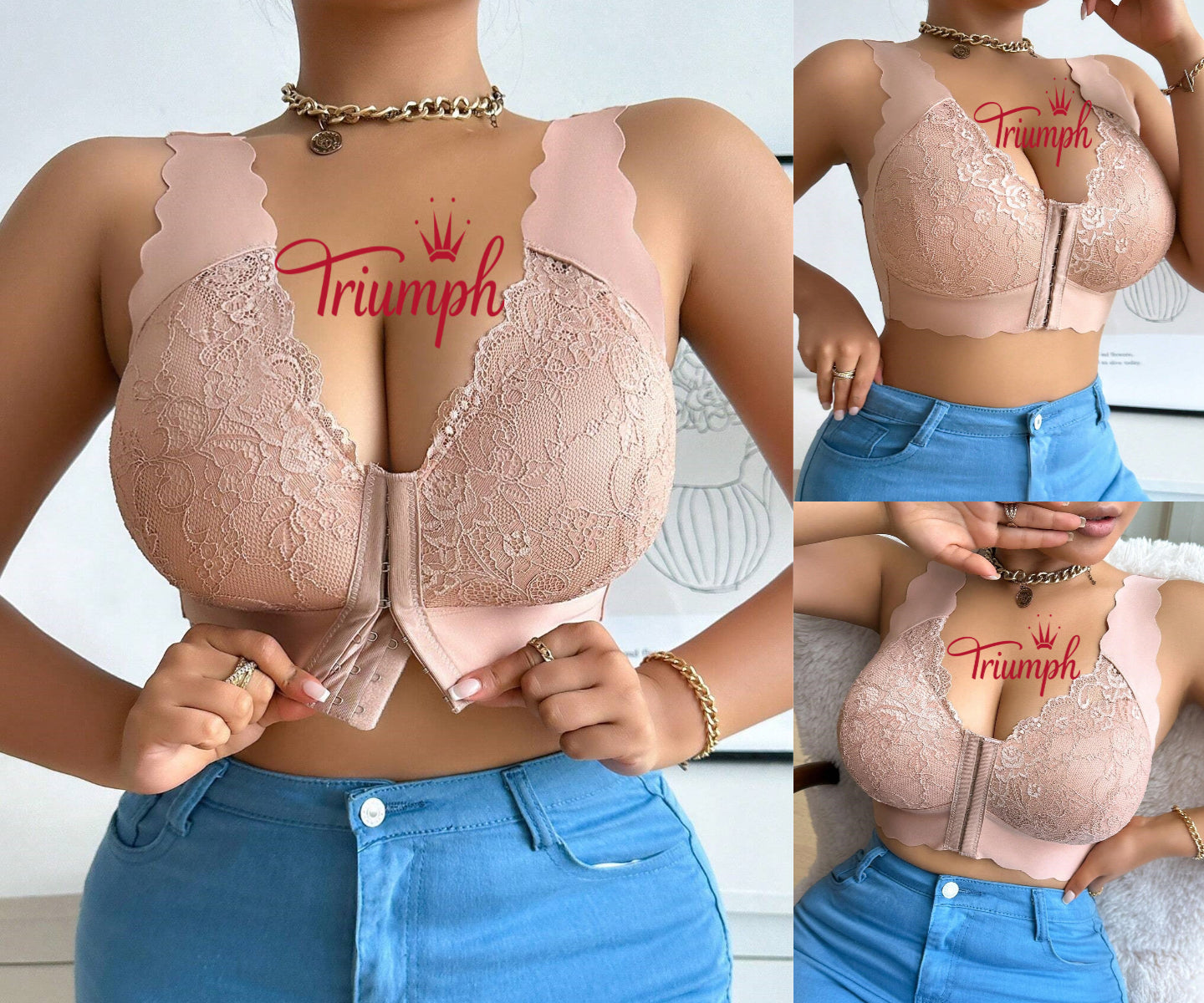 TRIUMPH - 2 DARABOS 🔥 SZEXI ULTRAVÉKONY MELLTARTÓ