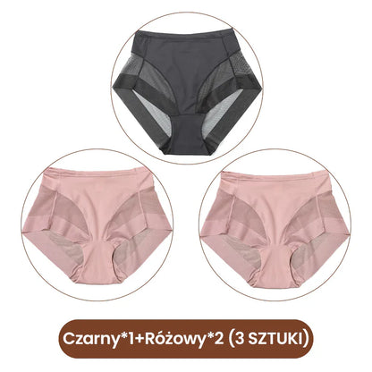 🔥Kup 2 i Otrzymaj 1 za Darmo🔥Damski Bezszwowy Zestaw Majtek Kształtujących O Wysokiej Talii
