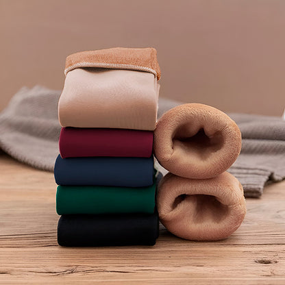 Velúr hőzokni (8 pár)