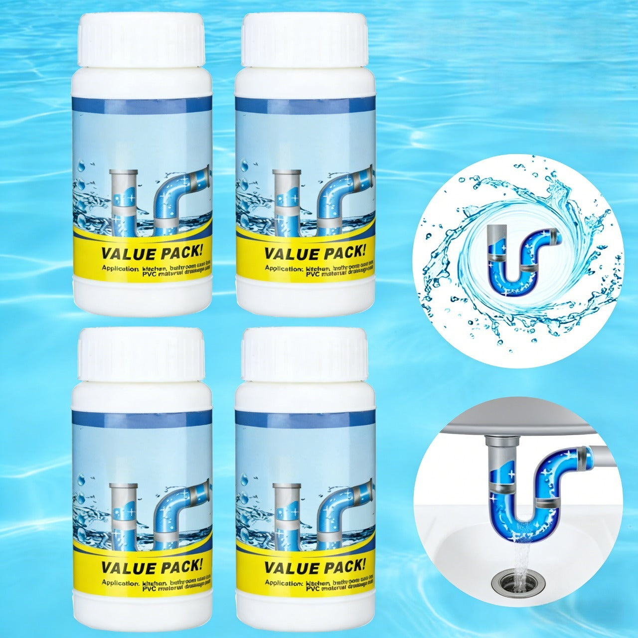 🔥1+1 INGYEN🔥🧼Tiszta lefolyó, friss otthon – Próbáld ki most! 🏡🌿