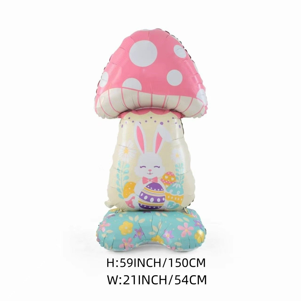 🎁Húsvéti korai madár akció🐰Óriási 3D álló nyuszi léggömb önálló ünnepi hangulatot teremt