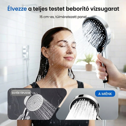 🔥 Magas Nyomású Állítható Esőztető Zuhanyfej 🚿💧