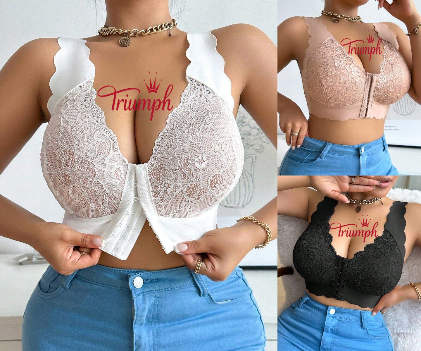 TRIUMPH - 2 DARABOS 🔥 SZEXI ULTRAVÉKONY MELLTARTÓ