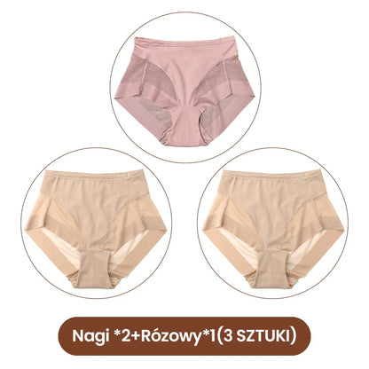 🔥Kup 2 i Otrzymaj 1 za Darmo🔥Damski Bezszwowy Zestaw Majtek Kształtujących O Wysokiej Talii