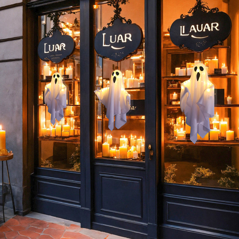 Világító csillár Halloween party dekorációhoz