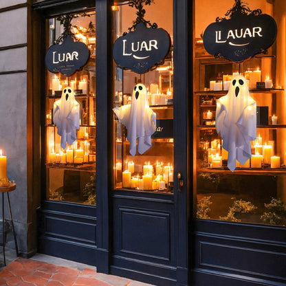 Világító csillár Halloween party dekorációhoz