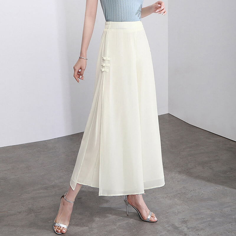 ✨ Széles szárú sifon nadrág