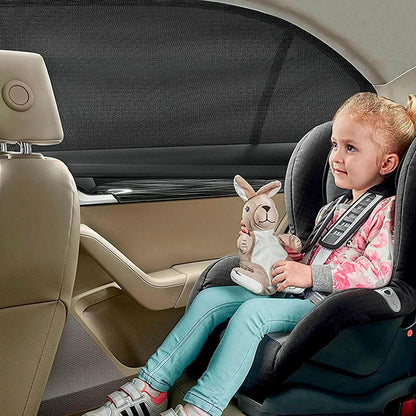 Napellenző függönyök autó oldalsó ablakaira (4 darab) | SIDESCREEN