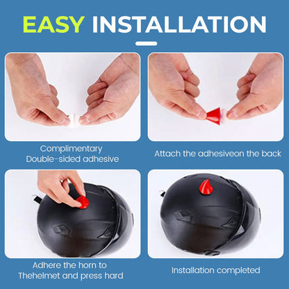 Kis ördögszarvak dekorációja