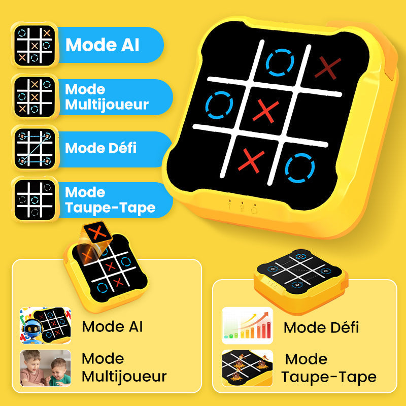 ✨Szuper hordozható Tic-Tac-Toe puzzle játék