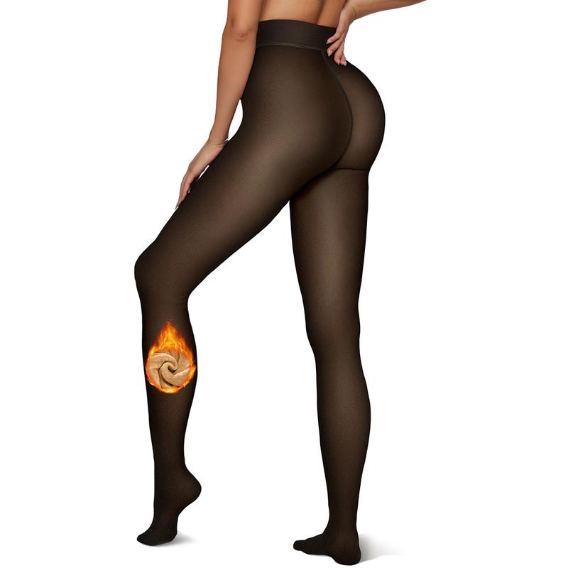 Az eredeti varázslatos polár bélésű leggings, áttetsző műharisnyanadrág