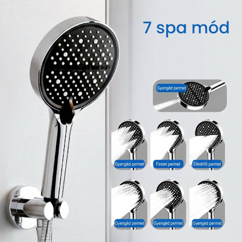 🔥 Magas Nyomású Állítható Esőztető Zuhanyfej 🚿💧
