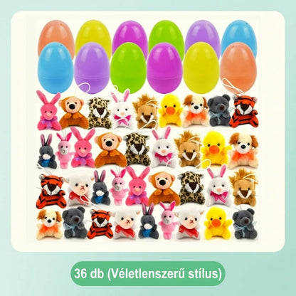 🎉🥰Előre megtöltött húsvéti tojások plüssállatokkal
