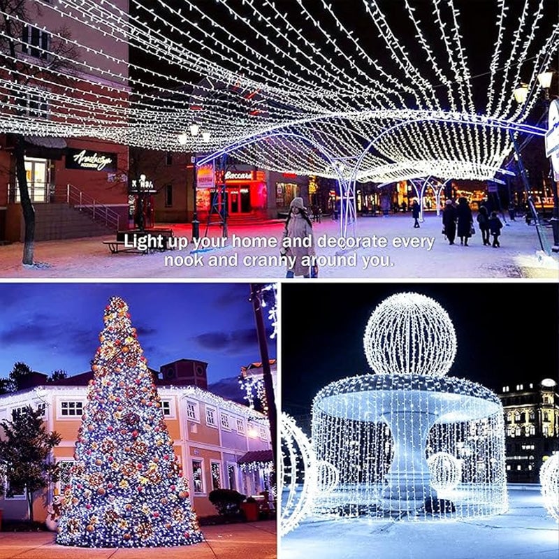 🎄Színes Fények Dekoráció🎁 LED-es díszvilágítás